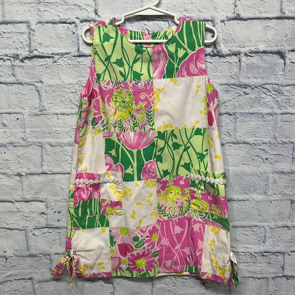 Lilly Pulitzer Shift Dress Derby Patch